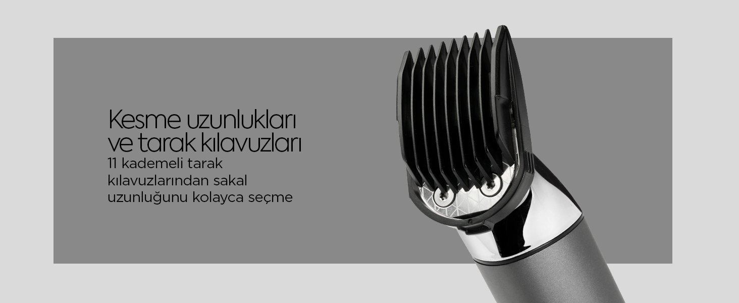 BaByliss MT996E Super X Metal 14 Başlıklı Lityum Yüz & Vücut Bakım Kiti