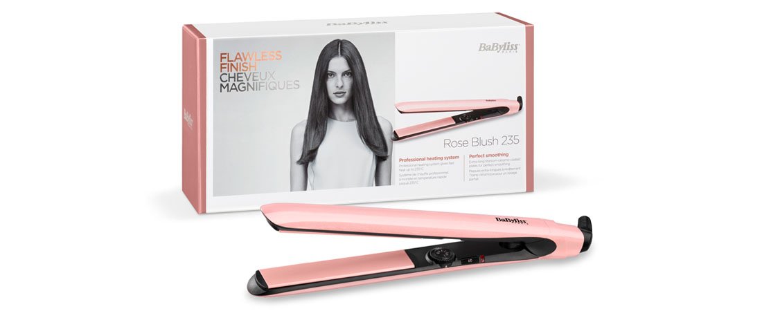 BaByliss 2498PRE Rose Blush 235 Saç Düzleştiricisi