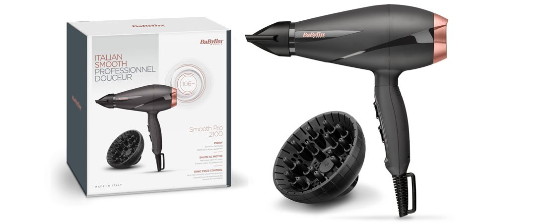 BaByliss 6709DE Smooth Pro 2100W Saç Kurutma Makinesi