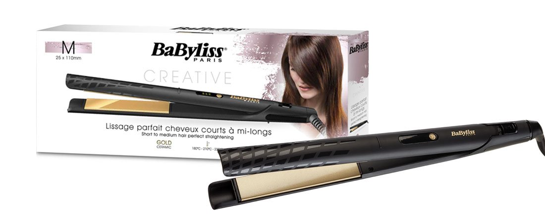 BaByliss ST420E Gold Ceramic Saç Düzleştiricisi 
