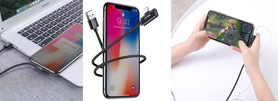 Baseus Entertaining 2A 1M Lightning Çoklayıcı 
