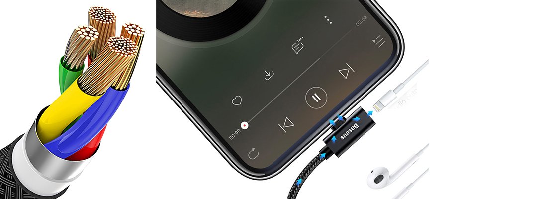 Baseus Entertaining 2A 1M Lightning Çoklayıcı 