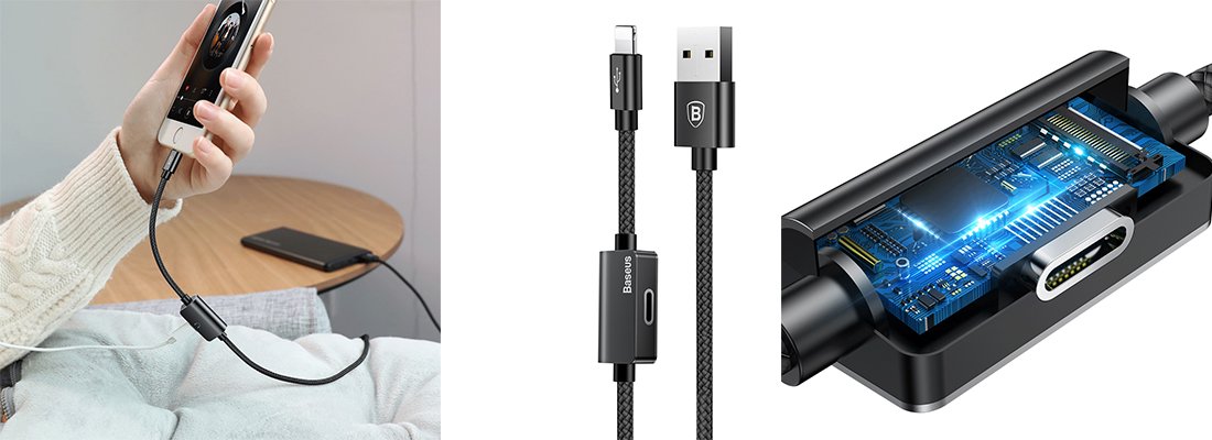 Baseus Music 2A Lightning 1 Metre Şarj Kablosu