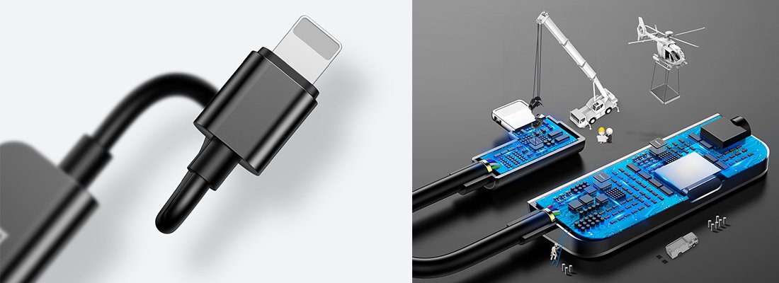 Baseus L50 Lightning Çoklayıcı