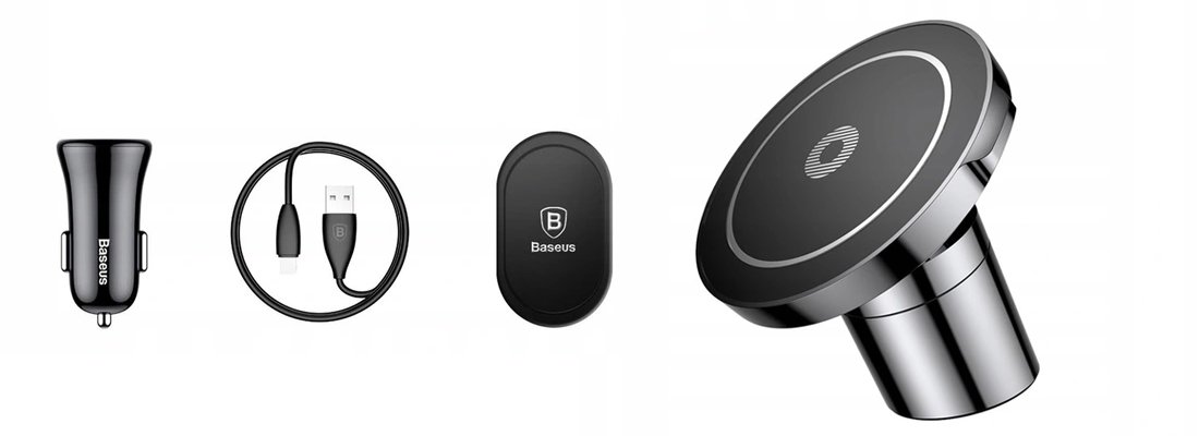 Baseus Big Ears Kablosuz Şarjlı Araç İçi Tutucu