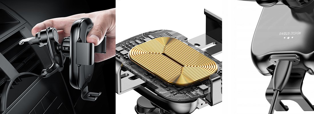 Baseus Small Ears Araç İçi Manyetik Telefon Tutucu