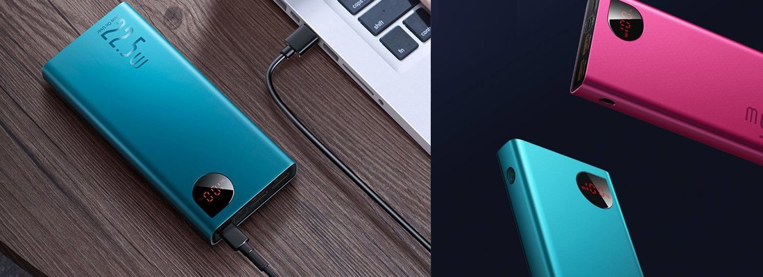 Baseus Adaman 22.5W 20.000 mAh Dijital Ekranlı Powerbank