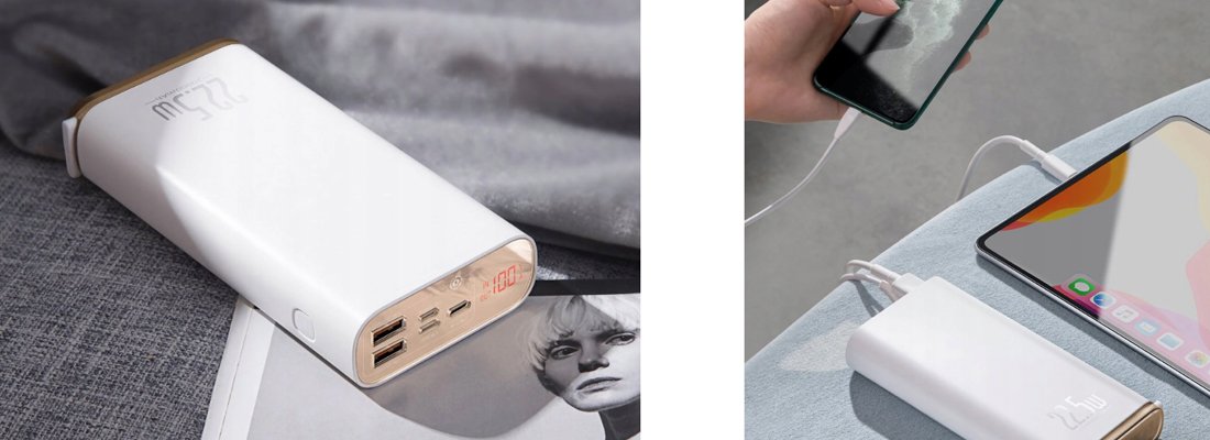 Baseus Starlight 22.5W 20.000 mAh Dijital Ekranlı Powerbank