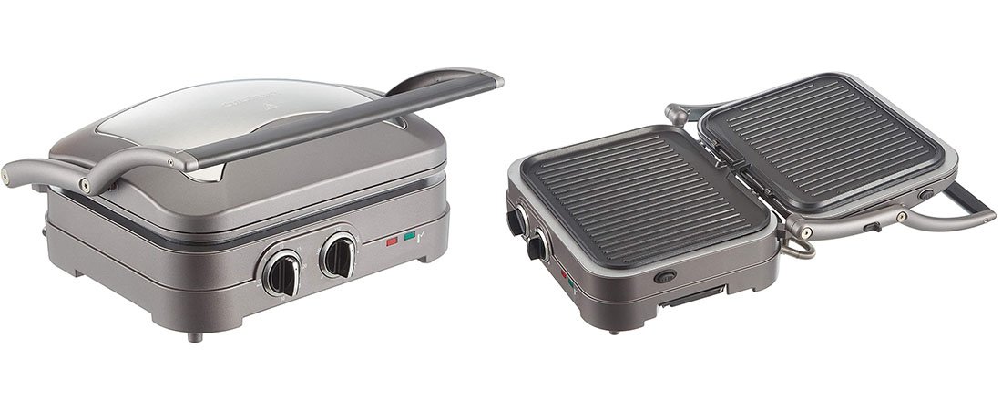 Cuisinart GR47E Çok İşlevli Izgara/Tost Makinesi