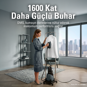 Laurastar Lift Xtra Buhar Kazanlı Ütü - Gece Mavisi (%100 Kuru Buhar Teknolojisi, %50 Zaman Tasarrufu)