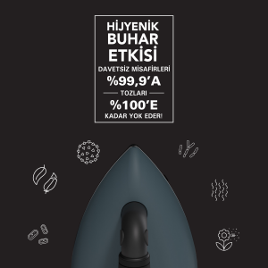 Laurastar Lift Xtra Buhar Kazanlı Ütü - Gece Mavisi (%100 Kuru Buhar Teknolojisi, %50 Zaman Tasarrufu)