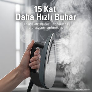Laurastar Lift Xtra Buhar Kazanlı Ütü - Gece Mavisi (%100 Kuru Buhar Teknolojisi, %50 Zaman Tasarrufu)