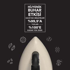 Laurastar Lift Plus Buhar Kazanlı Ütü - Bej (%100 Kuru Buhar Teknolojisi, %50 Zaman Tasarrufu)