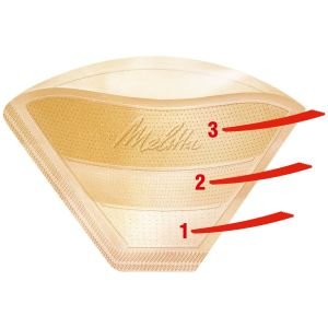 Melitta 1x4® Original Kahverengi Kahve Filtre Kağıdı