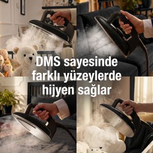 Laurastar Lift Plus Buhar Kazanlı Ütü - Siyah