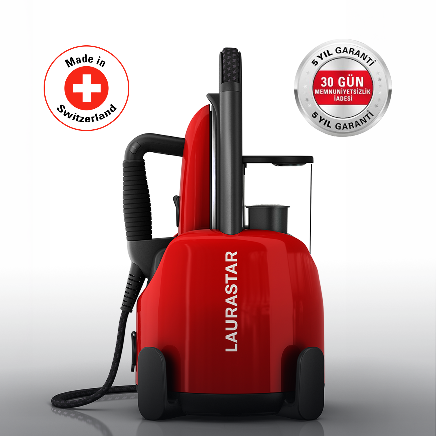 Laurastar Lift Buhar Kazanlı Ütü - Kırmızı