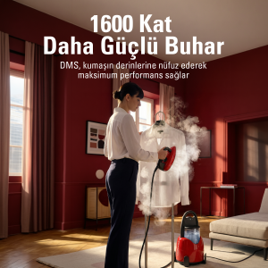 Laurastar Lift Buhar Kazanlı Ütü - Kırmızı
