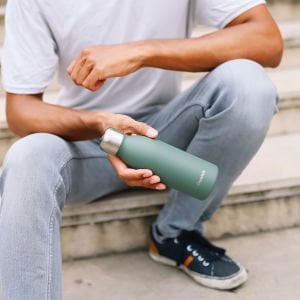 Qwetch QD7007 500ml Su Şişesi- Haki