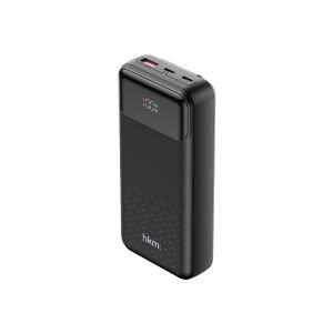 hkm tech POWER NANO 20.000 mAh 20W Hızlı Şarj Destekli, Type-C ve Lightning Kablolu Powerbank