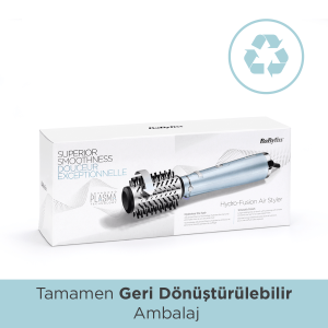 BaByliss AS773E Hydro-Fusion Döner Başlıklı Saç Şekillendirici Fırça