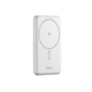 hkm tech MAG LITE 5.000 mAh 20W MagSafe Uyumlu Kablosuz Ultra İnce Powerbank