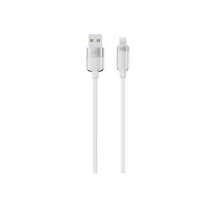 hkm tech KNIT GLAM 2.1A Hızlı Şarj Destekli, USB-A to Lightning Şarj ve Data Aktarım Kablosu