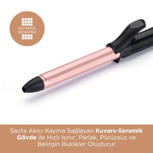 BaByliss C450E Rose Quartz Saç Maşası