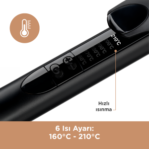 BaByliss C450E Rose Quartz Saç Maşası