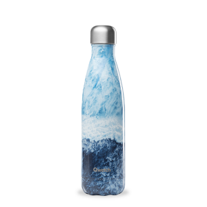 Qwetch QD3130 Özel Tasarımlı Isı Yalıtımlı 500ml Termos - Okyanus Desenli