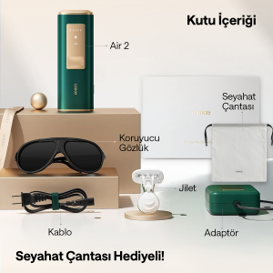 Ulike Air 2 Travel ED IPL Lazer Epilasyon Aleti Safir Buz Soğutma Teknolojisi