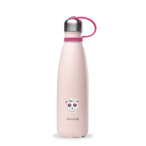 Qwetch QK9003 Kids Isı Yalıtımlı 500ml Termos - Kafatası Desenli