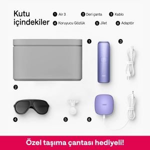 Ulike Air 3 IPL Lazer Epilasyon Aleti Safir Buz Soğutma Teknolojisi
